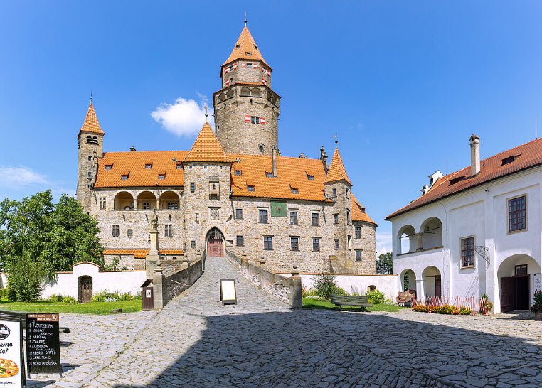 Bouzov Castle, Bouzov, Czechia, Czech Republic (Czechia)